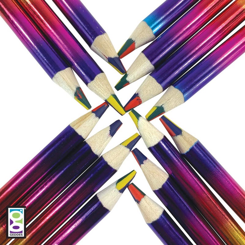 Geddes Raymond Geddes Rainbow Pencils for Kids (Pack of 50) - Image 5